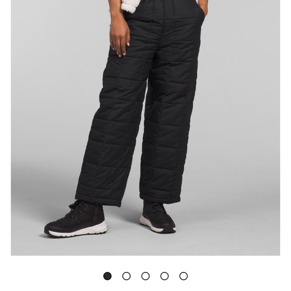 NWT North Face Quilted Water Repellant Puffer Pants- Lhotse. Cold weather pants - Picture 1 of 9